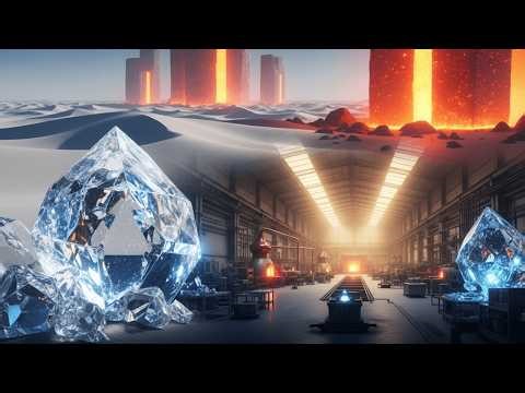 Insane Journey: White Sand to Exquisite Crystal Blocks – The High-End Art of Glass Creation Revealed