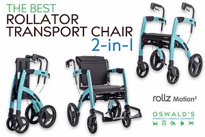 The Best 2-In-1 Rollator Transport Chair | The Rollz Motion 2