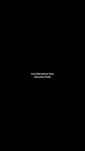 How Barcelona Fans Describe Pedri's Impact