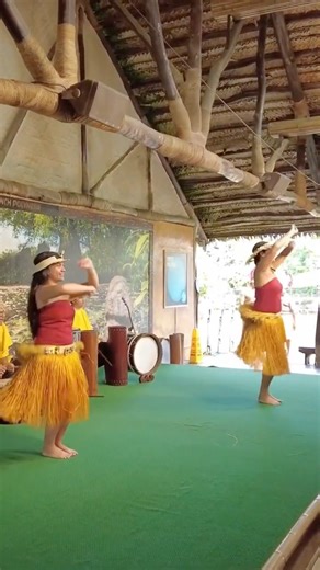 Ladies Dancing to the Rhythm | Tahitian Interactive Show