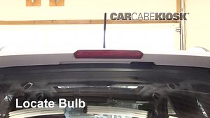 3rd Brake Light Bulb Replacement on a 2016 Subaru Forester 2.0XT Premium 2.0L 4 Cyl. Turbo
