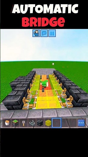 🤯 You Won’t Believe This Auto Bridge Works in Minecraft!