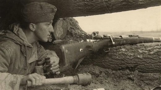 Inside the making of a World War II sniper on the Eastern Front