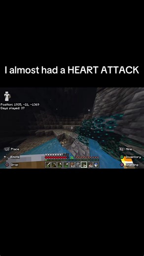 Encountering the Warden in Minecraft