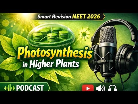 Photosynthesis in Higher Plants – Complete Smart Revision | NEET 2026 Biology ! Biology podcast