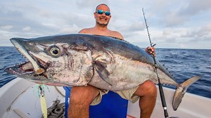 This is how it went down in one of our epic Bluewater Expeditions this year in a place called Pocklington Reef! 10 Keen anglers under Sami Ghandour of Saltywater Tackle braved and conquered the Raw Nature of Papua New Guinea and ended up hauling the biggest fish of our Bluewater Season this 2019! Keen to go on remote destinations and experience excellent fishing while indulging on a Luxury Mothership? Look no further! Book with us and experience fishing like you have never experienced before! Sp