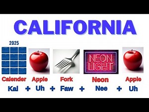 How to Pronounce “California” | American Pronunciation Guide