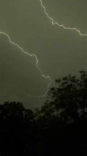 Captivating Summer Lightning Storm Aesthetic Video