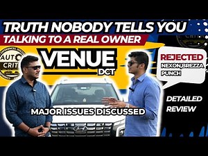 Hyundai Venue Problems discussed | Venue ownership review | Pros and Cons #autocritic #hyundaivenue