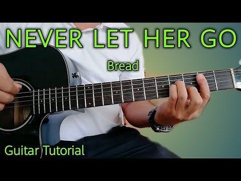How to Play NEVER LET HER GO (Bread) Guitar Tutorial | Fingerpicking Lesson