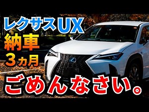 新型NXも250で十分？レクサスUX納車3ヶ月レポ！NAの走り、正直なめてました。
