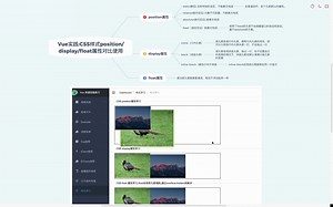 Vue实践-CSS样式position/display/float属性对比使用