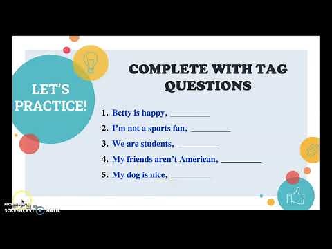 Tag Questions with Simple Present