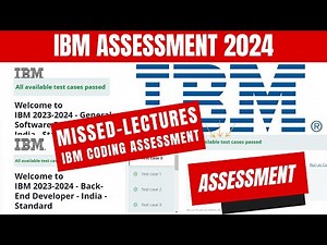 IBM Software Developer & IBM Back-End Developer Coding Assessment 2024 | HackerRank