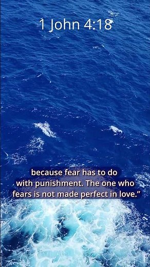 “Perfect Love Drives Out Fear — A Gentle Lesson from 1 John 4:18 #Bible #Love”