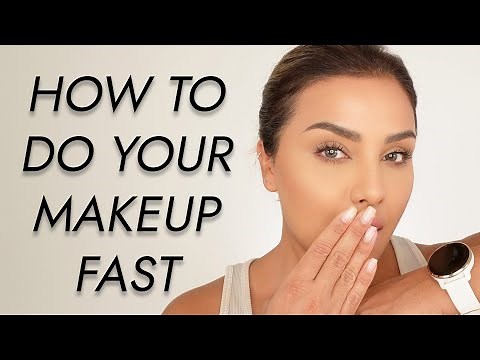 HOW I DO MY MAKEUP REALLY FAST | NINA UBHI