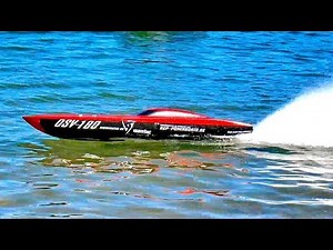 WOW !!! STUNNING !!! FANTASTIC RC POWERBOAT POWERFUL SPEEDBOAT IN ACTION