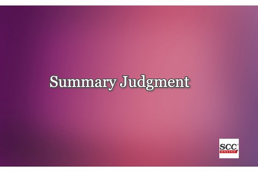 Summary Judgment