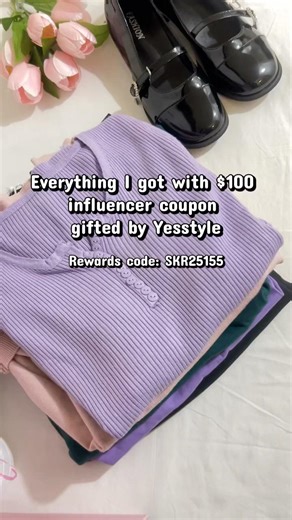 What I got with my gifted coupon by @yesstyle #yesstyle #fyp #yesstyleinfluencers #yesstylereview
