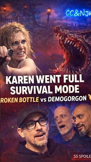 Karen Wheeler Stabs a Demogorgon (Season 5) | Stranger Things