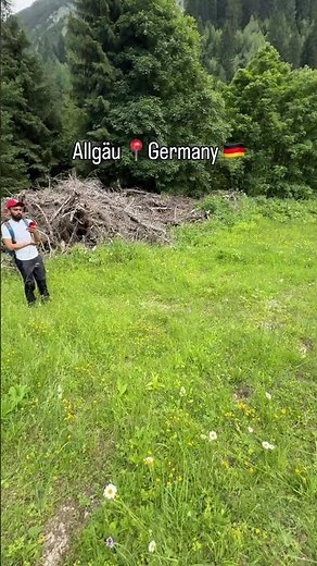 Lost in the rolling green hills and jagged peaks of Allgäu, Germany. 🌲✨