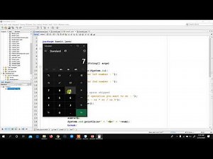 Basic Calculator using switch statement