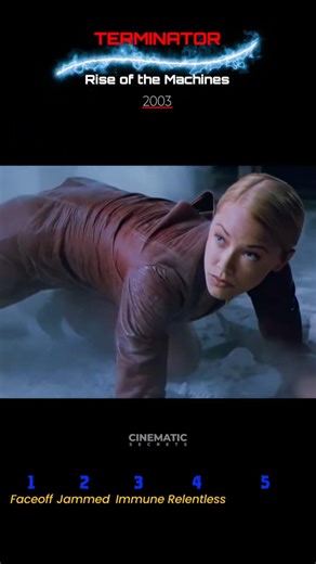 🔥 T 850 Finally Faces T X 💥 Terminator 3 #film #fyp #terminator