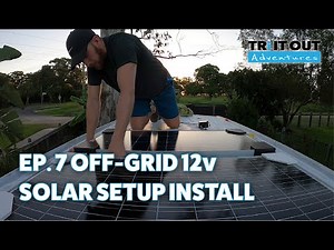 Installing Renogy 300W Solar Kit, Plus MORE! Complete DIY Solar Van Setup #Vanlife