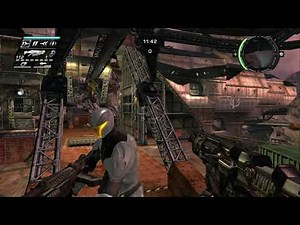 TimeShift (Xbox 360) - Low Gravity Deathmatch Online Gameplay