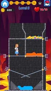 Hell Puzzles: Save the Princess Game 🕹 Gameplay Walkthrough