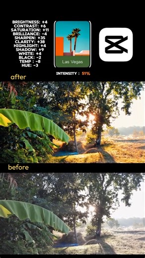 Color Grading Tutorial: Warm Nature Cinematic Look 🌿☀️ | CapCut