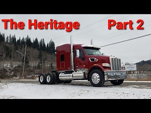 Peterbilt 567 Heritage PART 2! the INSIDE, class and elegance in a big rig.