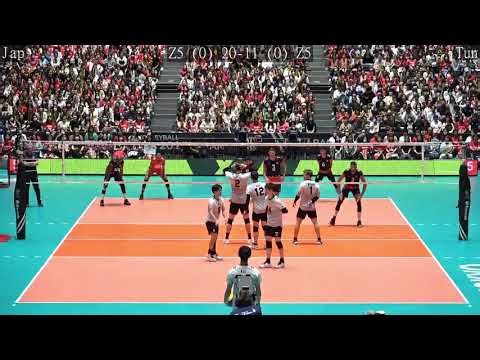 Volleyball Japan vs Tunisia Amazing FULL Match World Cup