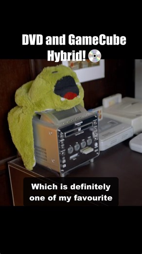 A GameCube and DVD player hybrid 📀🤩