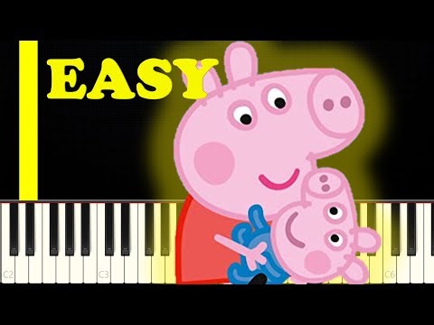 🎹 Peppa Pig - How Big Is the Baby Now Piano Tutorial 🐷🎶