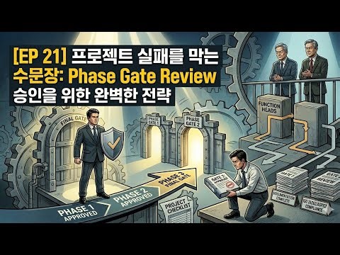 [EP 21] 프로젝트 실패를 막는 수문장: Phase Gate Review 완벽 가이드