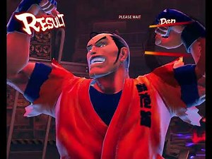 Dan Hibiki Arcade Mode || Ultra Street Fighter IV