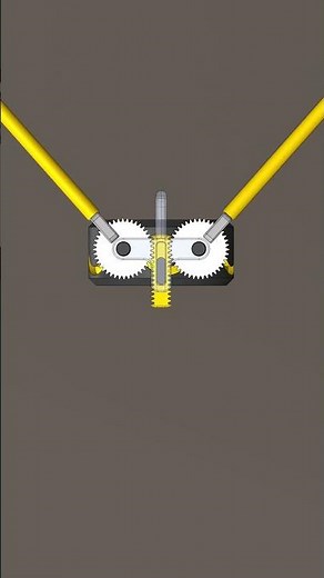 Flapping Wing Mechanism (Mechanical Movement Part 132) #mechanism #animation