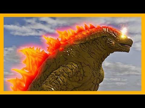 EVOLVED GODZILLA REMODEL COMBAT GAMEPLAY! - Roblox Age of Titans