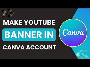 How To Make Youtube Banner In Canva !