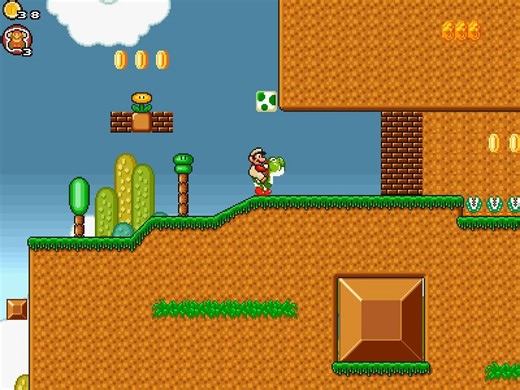 [SMBX]SMSD 2-4 耀西山丘 全收集录像