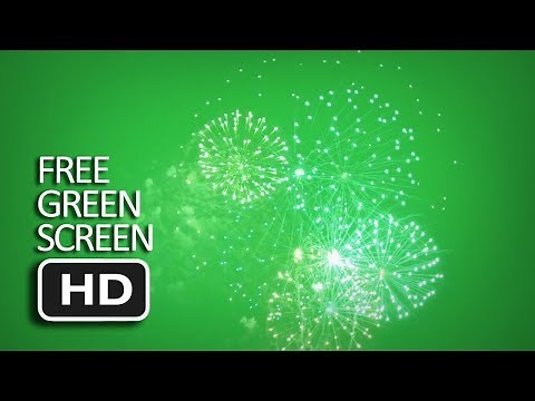Free Green Screen - Firework #2