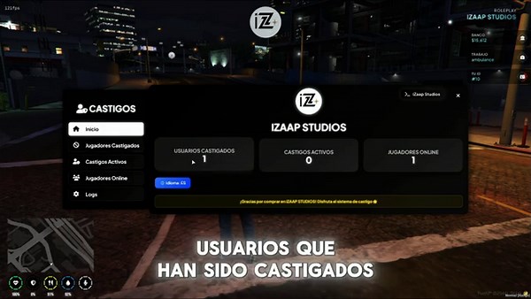 FiveM Punishment System – Community Service + Ped Punishment [QBCore & ESX]