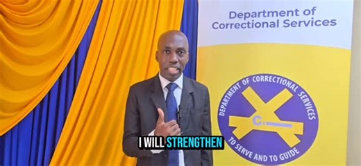 Department of Correctional Services on Instagram: "For today’s #mondaymotivation, our Chaplain, Rev. Dwayne Nelson, reminds us that no matter what we face, there’s a God is always willing and fully able to help us. ... #dcsjamaica #correctionalservices #dcs50 #onedcs #dcsmotivates #dcschaplain"