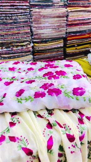 Kashmiri art#full hand embroidery new arrived chadr