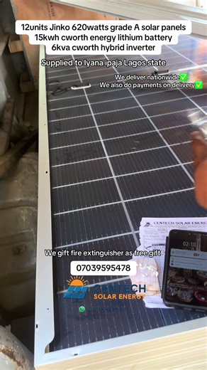 Patronizing us today and enjoy free gifts. We’re legit and the best. #jinko #solar #panel #lithiumbattery #inverter