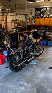 300 kicks later and she’s a runner 💪🏼 Needs a carb clean and then it’s time for some hot laps. #oldironpartsco #harleydavidson #harley #shovelhead #fxe #superglide | Old Iron Parts Co.