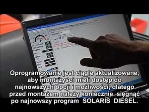 Solaris Diesel - diesel na gaz LPG - film z montażu