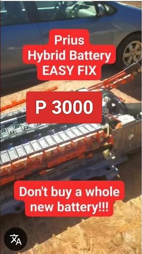 p3000 Toyota Prius battery hv Location is repair