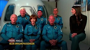 Blue Origin passengers marvel at space view